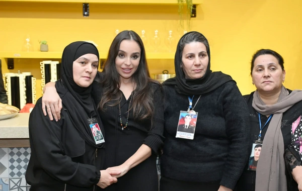 Leyla Əliyeva Qubada iftar məclisində iştirak edib