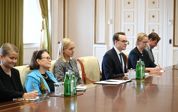 Президент Ильхам Алиев принял делегацию во главе с действующим председателем ОБСЕ