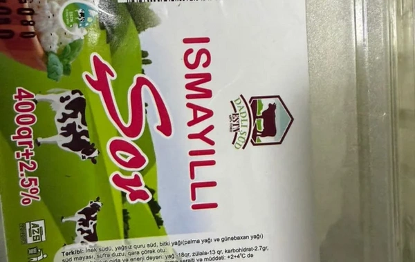 Bakıda süd məhsullarının istehsalı müəssisəsinin fəaliyyəti məhdudlaşdırılıb