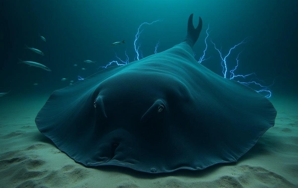 Black electric stingray: Incinerates prey with a crushing discharge, destroying all living things around it!