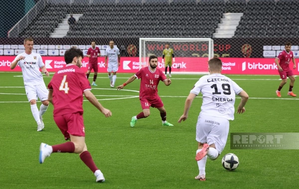 Çexiya millisi Bakıda keçirilən minifutbol üzrə dünya çempionatında yer aldığı qrupu lider tamamlayıb