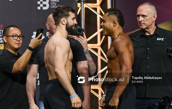 "UFC Fight Night": Təmsilçimiz Nazim Sadıxovun döyüşü başladı