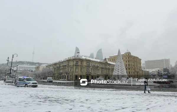 Bakı sakinlərinə qarla bağlı XƏBƏRDARLIQ