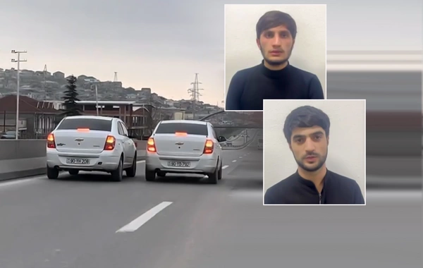 Bakı–Şamaxı yolunda yarış təşkil edən sürücülər saxlanıldı