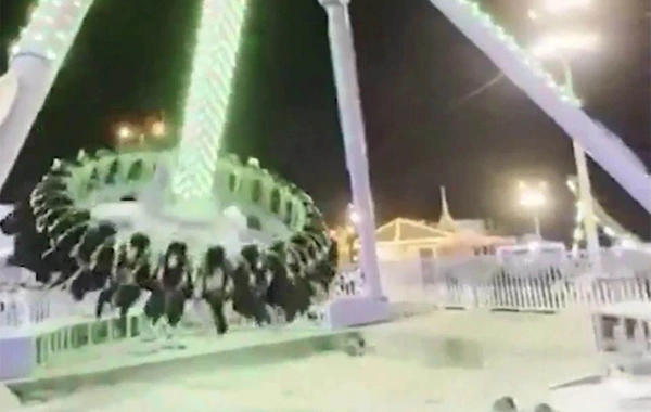 Attraction with people broke in half in Saudi Arabia: more than 20 injured