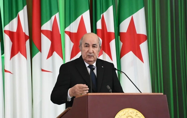 Əlcəzair Prezidenti Azərbaycanla imzalanmış memorandumu təsdiq edib