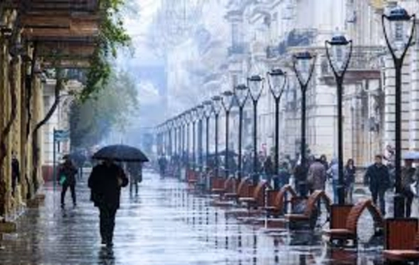 Baku will be covered by rains and thunderstorms, and wet snow will fall in the mountains - FORECAST