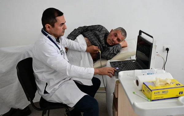 Daşkəsəndə "Həmkardan həmkara qayğı ilə" sosial layihəsi çərçivəsində ödənişsiz tibbi müayinələr keçirilib