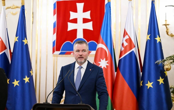 Azərbaycan və Slovakiya prezidentləri mətbuata bəyanatlarla çıxış ediblər