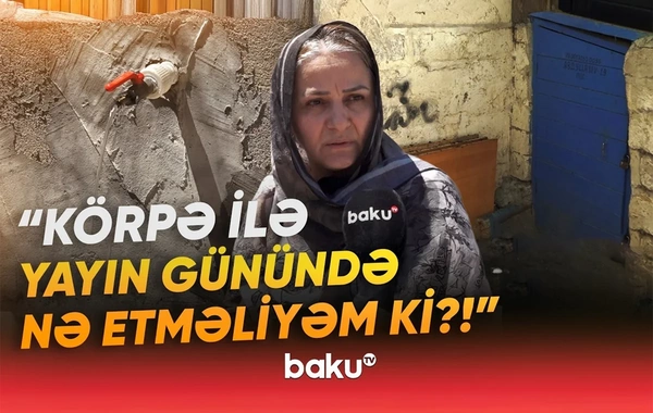 Susuz qalan Bakıxanov sakinlərindən İLGİNC İTTİHAM: Öz məhəlləsinə verir, bizə gəlib çatmır