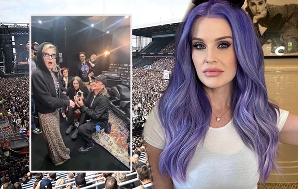 Rokçunun konsertində 48 yaşlı qızına evlənmə təklifi edildi