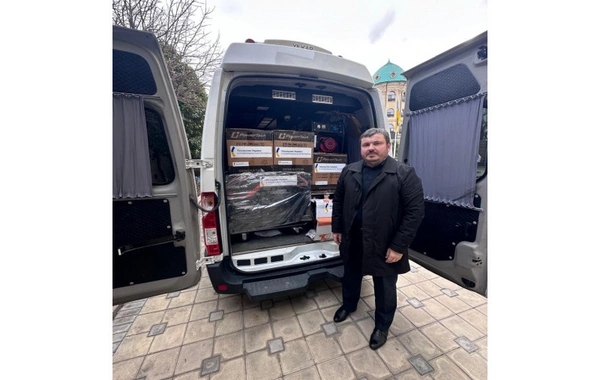 Azərbaycandan Ukraynaya növbəti humanitar yardım göndərildi