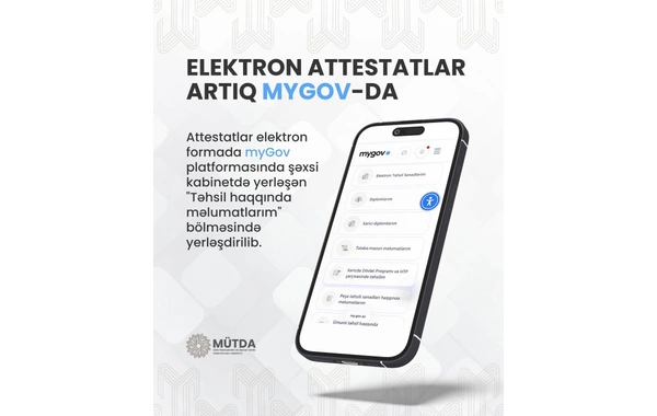 300 min məzunun attestatı elektron formada hazırlanıb