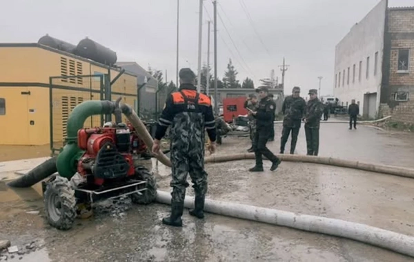 Abşeronda subasma ilə əlaqədar əhali bəzi ərazilərdən təxliyə edilib