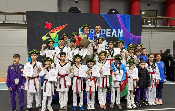 Həmyerlilərimiz taekvondo üzrə Avropa birinciliyində medallara layiq görüldülər
