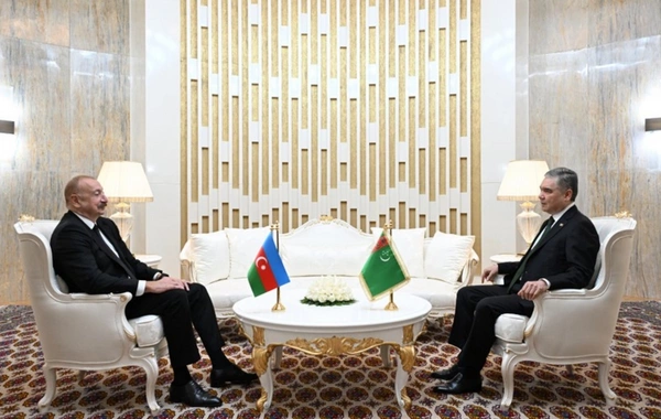 In Turkmenbashi, a high-level meeting between Turkmenistan, Azerbaijan and Uzbekistan has begun