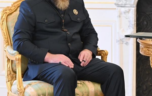 İlham Əliyev Ramzan Kadırovu qəbul edib