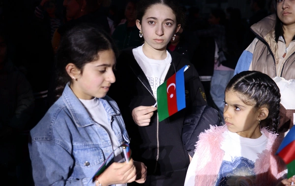 Xankəndidə Zəfər atəşfəşanlığı