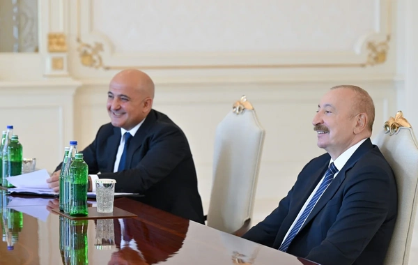 İlham Əliyev "Global Infrastructure Partners" şirkətinin rəhbərini qəbul edib