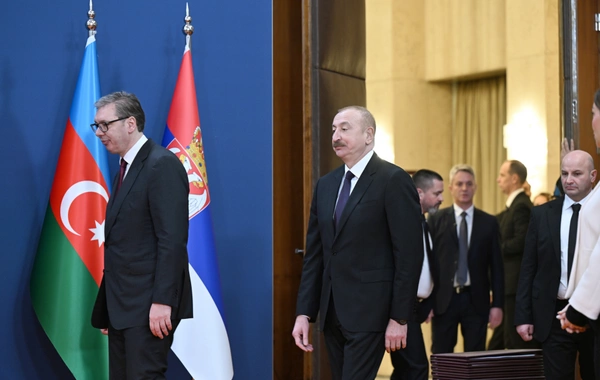 В Белграде состоялся обмен азербайджано-сербскими документами