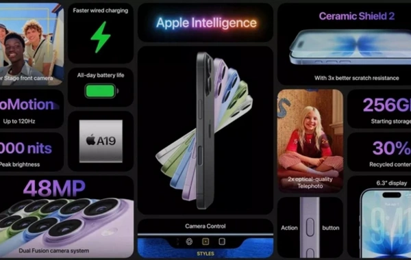 Apple представила iPhone 17 с рекордно тонким корпусом