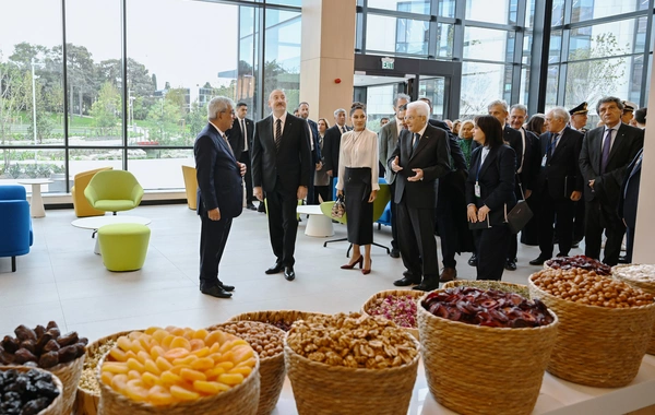 Bakıda İtaliya-Azərbaycan Universitetinin ilk tədris korpuslarının açılışı olub
