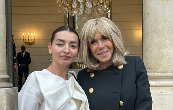 Leyla Abdullayeva ilə Bricit Makron arasında müzakirələr baş tutub