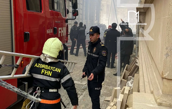 Torqovıda GÜCLÜ YANĞIN nəzarət altına alınıb, xəsarət alan var