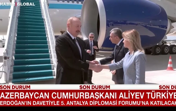 Haber Global подготовил сюжет о визите Ильхама Алиева в Турцию