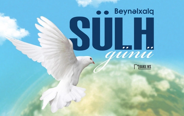 21 sentyabr Beynəlxalq Sülh günüdür