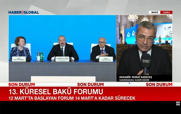 Haber Global подготовил сюжет о втором дне XIII Глобального бакинского форума