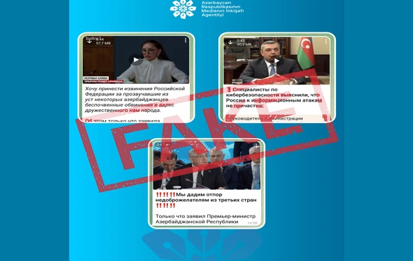 Azərbaycanın bir sıra dövlət xadimləri adından saxta açıqlamalar yayılıb