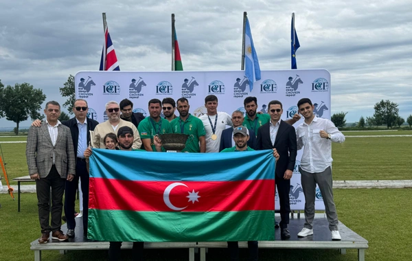 Çövkən üzrə Azərbaycan millisi ilk dəfə Avropa çempionu oldu