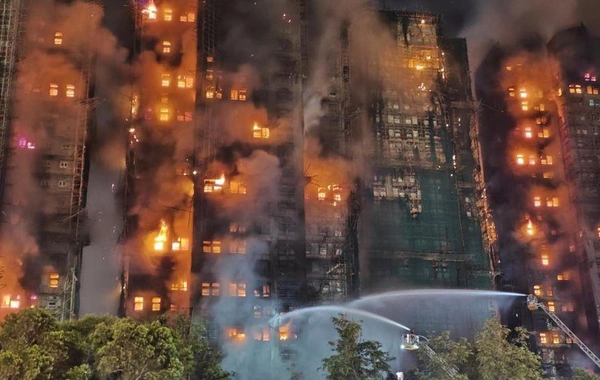 Hon Konqda binada baş verən yanğında 44 sakin ölüb, 279-nun taleyi bəlli deyil