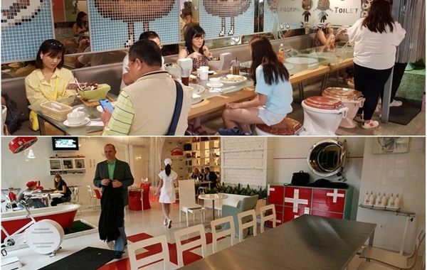 Ayaqyolu, xəstəxana konseptli RESTORANLAR - SİYAHI