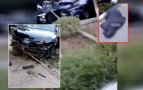 В Баку водитель перенес судороги за рулем, что привело к серьезной аварии