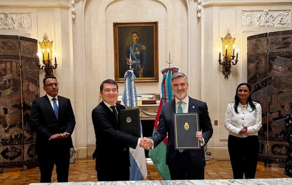 Azərbaycanla Argentina arasında iqtisadi əməkdaşlığa dair protokol imzalanıb