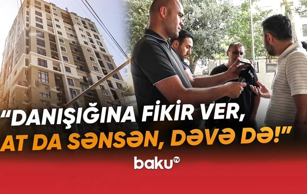 MTK nümayəndəsinin problem yoxdur cavabına sakinlərdən SƏRT REAKSİYA