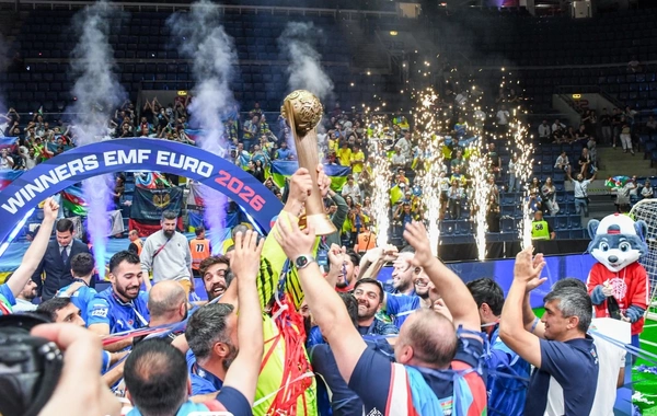 Azərbaycanın minifutbol millisi ikinci dəfə Avropa çempionu oldu