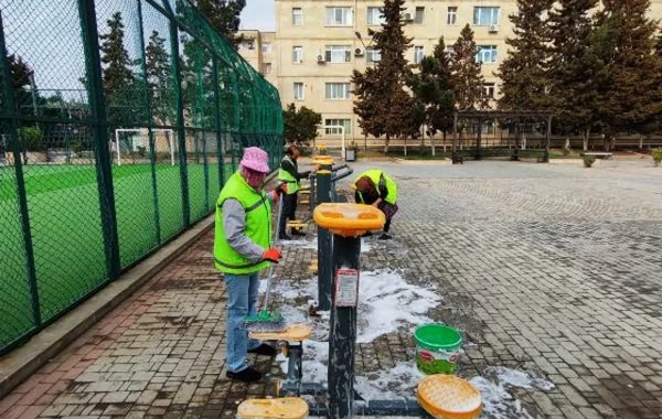 Bakıda yaz mövsümü ilə əlaqədar genişmiqyaslı daxili iməcilik keçirilib