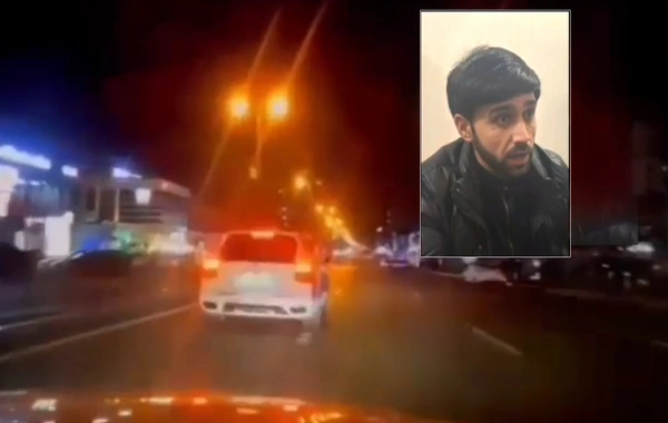 Porsche ilə avtoxuliqanlıq edən sürücü saxlanıldı