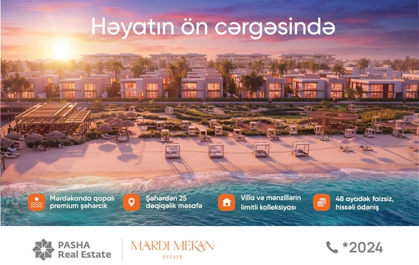 Mardi Mekan Estate: dəniz kənarında yaşamağın tam vaxtıdır