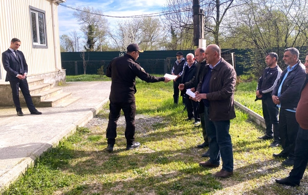 FHN tərəfindən "Yaz-yay fəsillərində sel təhlükəsi" mövzusunda növbəti tədbirlər keçirilib