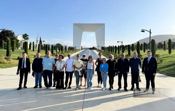 Gürcüstanlı jurnalist və bloqerlər Xankəndiyə səfər ediblər