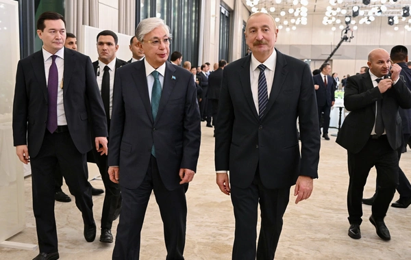Prezident İlham Əliyevin adından AQEM-in 7-ci Zirvə Görüşünün iştirakçılarının şərəfinə şam yeməyi verilib