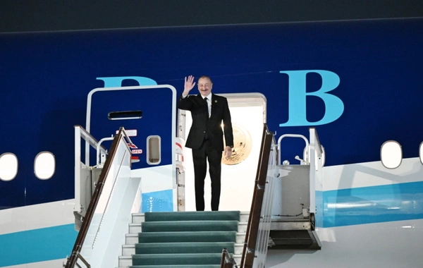 Завершился визит Президента Ильхама Алиева в Узбекистан