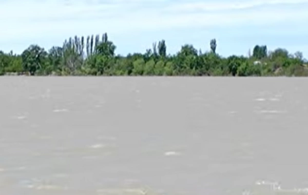 Daşqın baş vermiş ərazidə Kür çayının səviyyəsi ENDİ