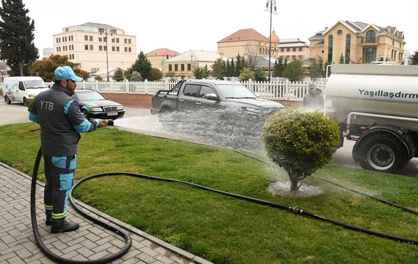 Güclü yağışdan sonra Bakıda genişmiqyaslı daxili iməcilik keçirilib
