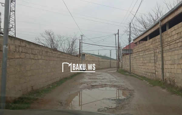 Bərbad vəziyyətə düşən yollardan ŞİKAYƏT