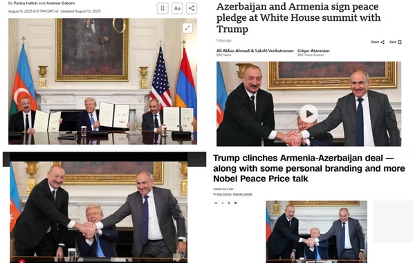 Vaşinqton sammiti xarici mediada